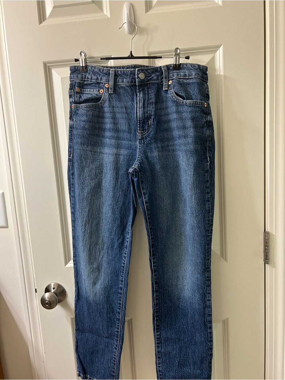 GAP Women's Boyfriend Jeans - Classic Blue Denim Size 6/28